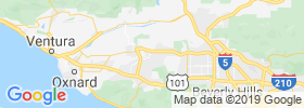 Simi Valley map